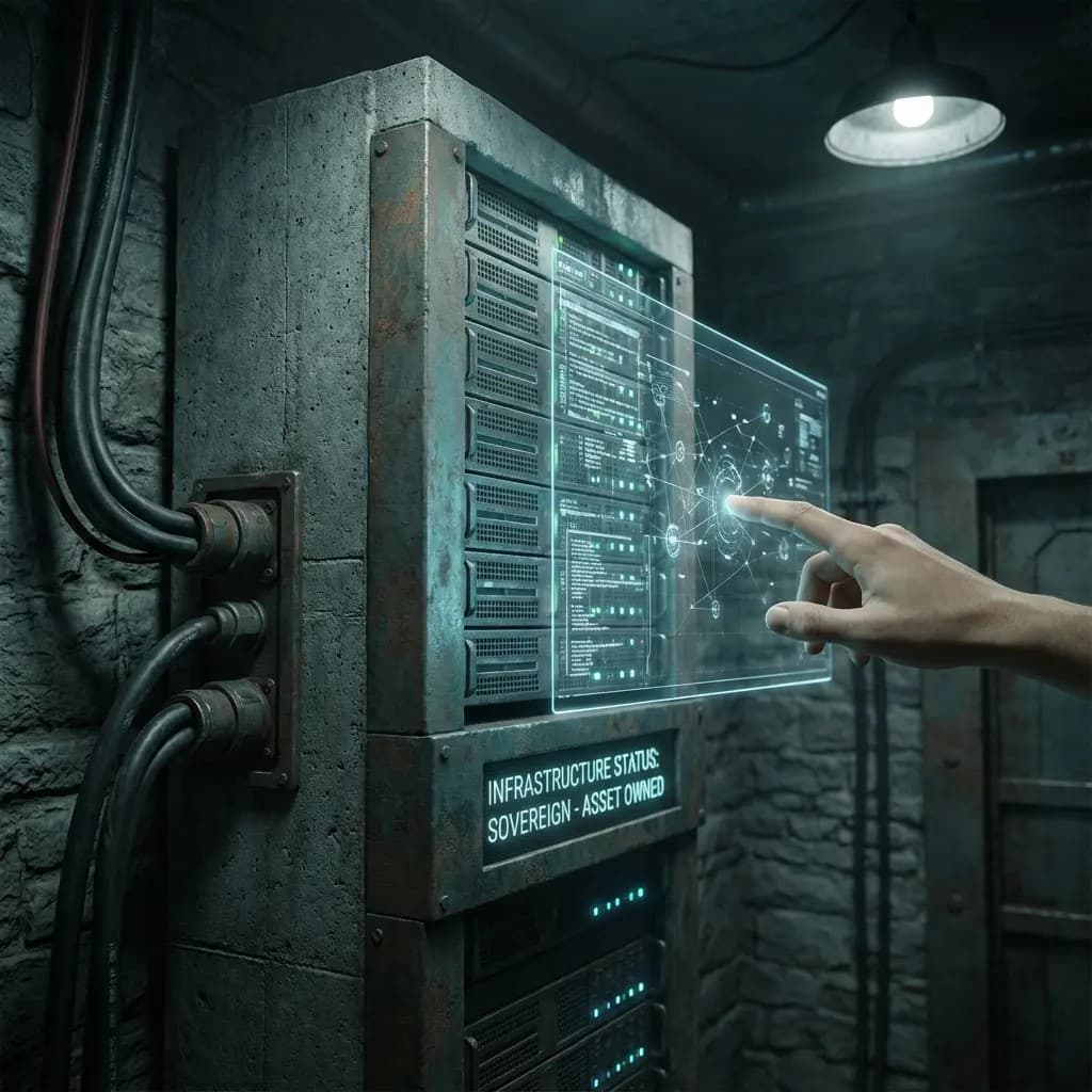 Le virage infrastructurel : pourquoi les gagnants de 2030 construisent leurs actifs IA aujourd'hui au lieu de les louer