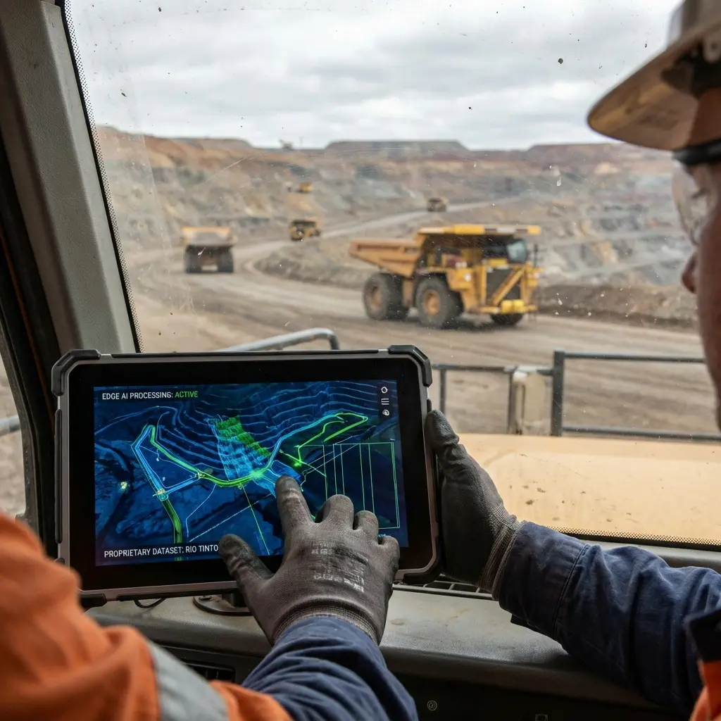 La révolution IA invisible : comment les secteurs minier, énergétique et agricole bâtissent des empires opérationnels pendant que tout le monde regarde les chatbots